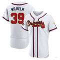 Custom #39 White 2022 ATL Baseball Shirt Top