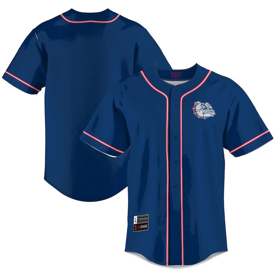 Custom Navy Baseball Shirt Top