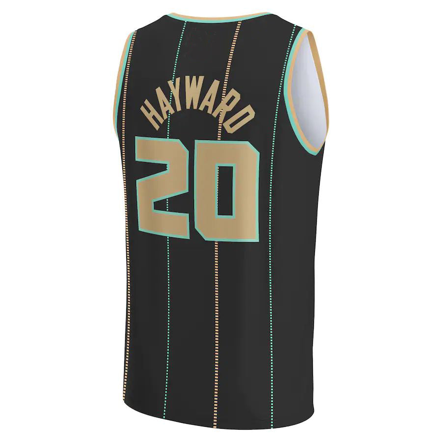 Custom #20 Black 2022 CHA Basketball Shirt Top