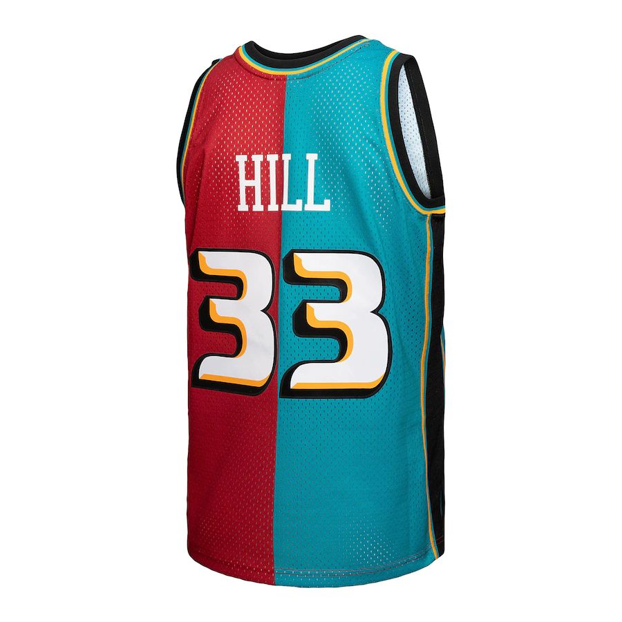 Custom #33 Red 1999 DET Basketball Shirt Top