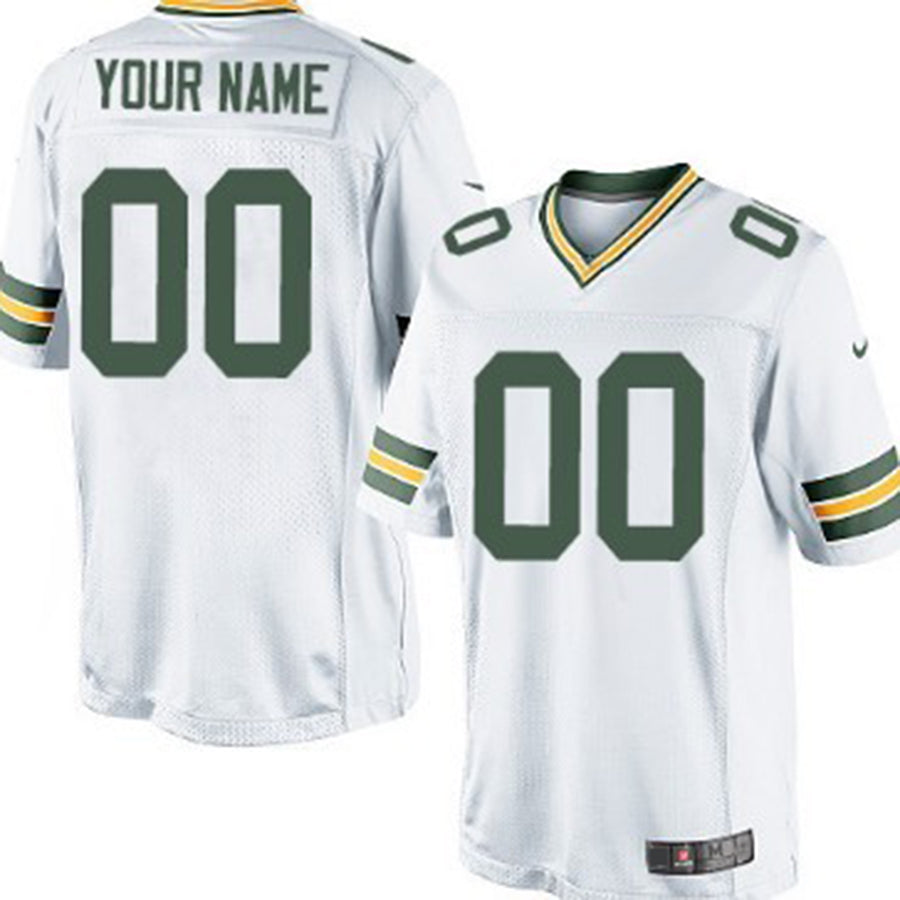 Custom White GB Football Shirt Top