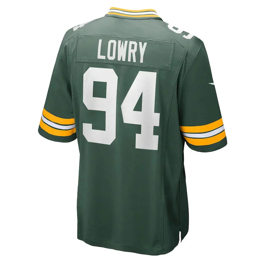 Custom #94 Green GB Football Shirt Top