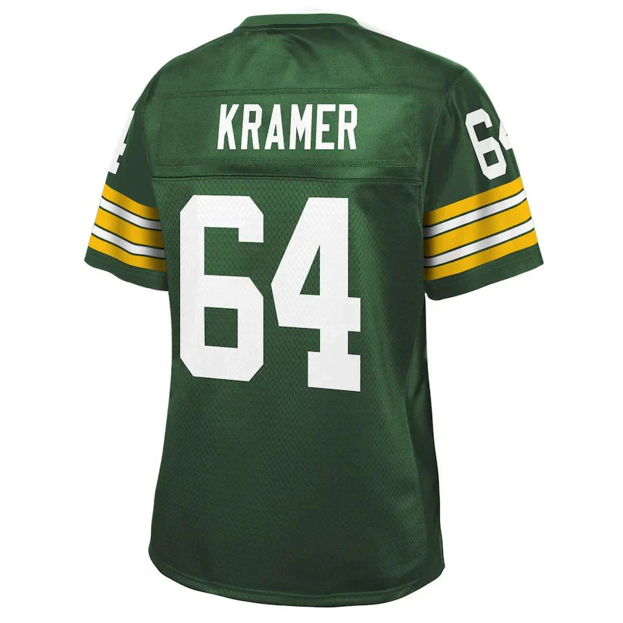 Custom #64 Green GB Football Shirt Top