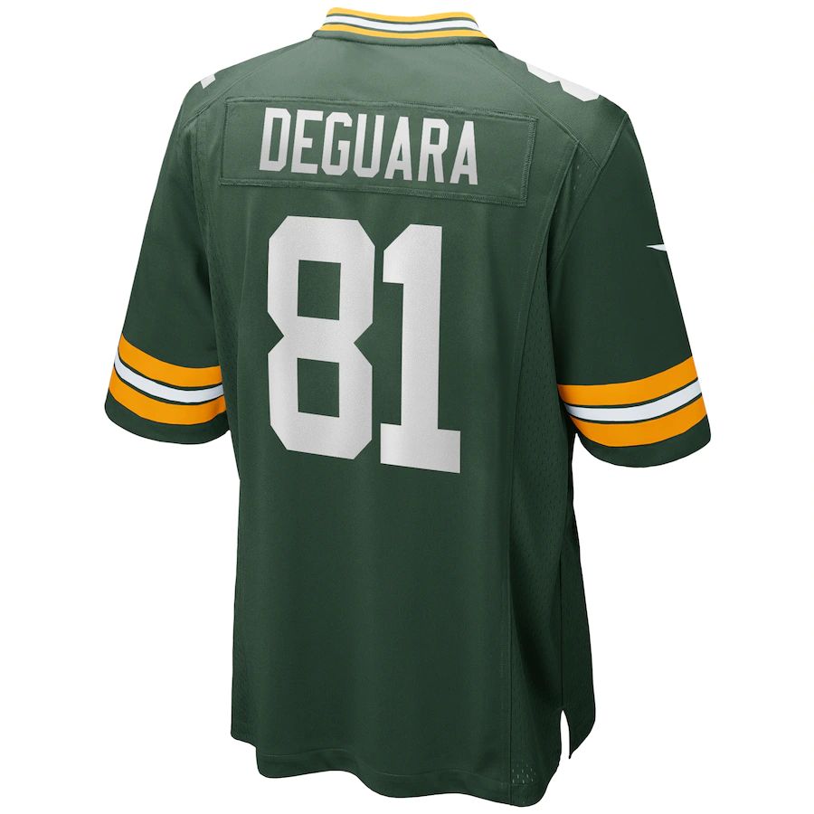Custom #81 Green GB Football Shirt Top