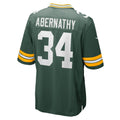 Custom #34 Green GB Football Shirt Top