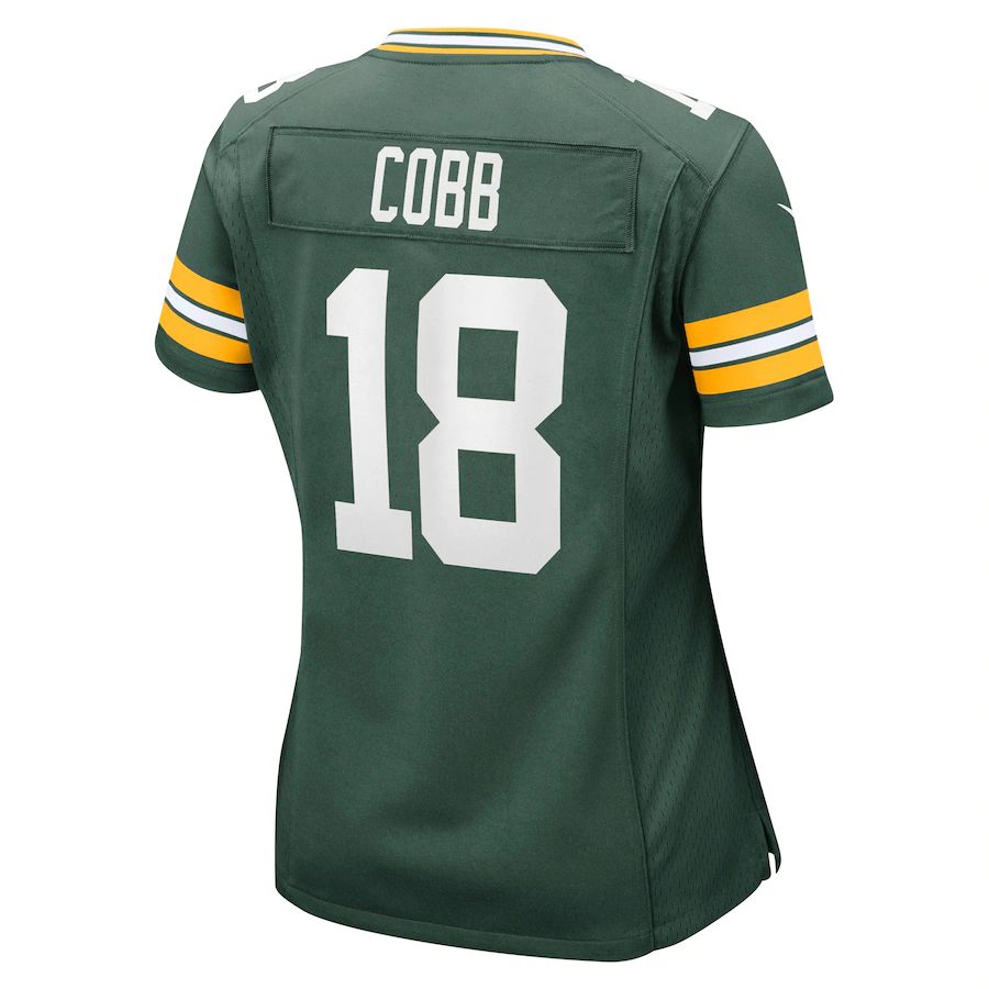 Custom #18 Green GB Football Shirt Top