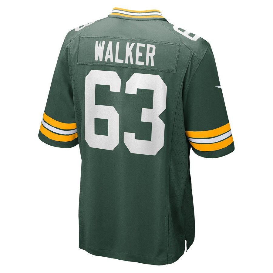 Custom #63 Green GB Football Shirt Top