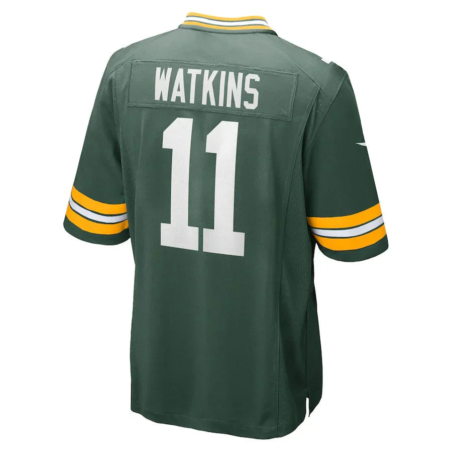 Custom #11 Green GB Football Shirt Top