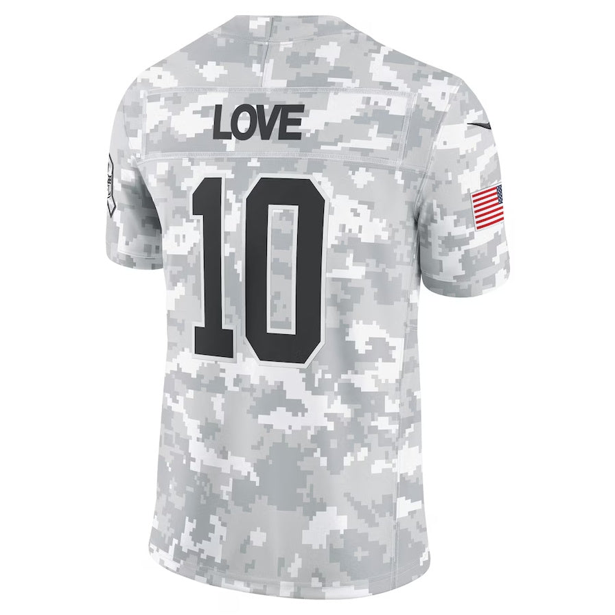 Custom #10 2024 GB Football Shirt Top