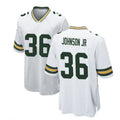 Custom #36 White GB Football Shirt Top