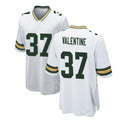 Custom #37 White GB Football Shirt Top
