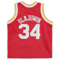 Custom #34 Red 1993 HOU Basketball Shirt Top