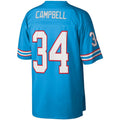 Custom #34 Light Blue Football Shirt Top