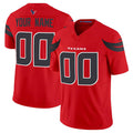 Custom Red 2024 HOU Football Shirt Top
