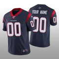 Custom Navy HOU Football Shirt Top