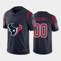 Custom Navy HOU Football Shirt Top