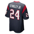 Custom #24 Navy 2022 HOU Football Shirt Top
