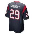 Custom #29 Navy HOU Football Shirt Top