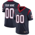 Custom Navy HOU Football Shirt Top