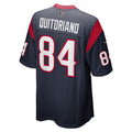 Custom #84 Navy HOU Football Shirt Top