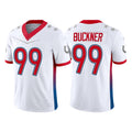 Custom #99 White 2022 IND Football Shirt Top