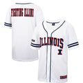 Custom White Baseball Shirt Top