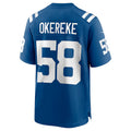 Custom #58 IND Football Shirt Top