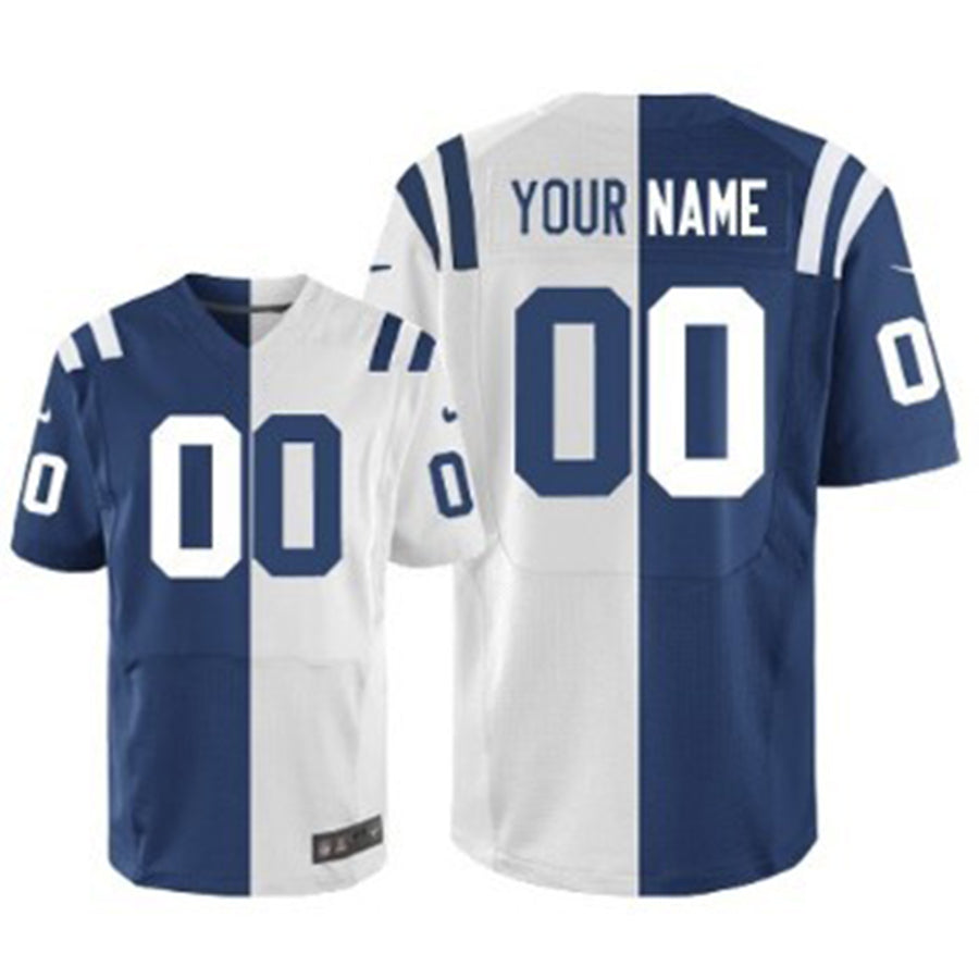 Custom White IND Football Shirt Top