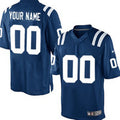 Custom Blue IND Football Shirt Top