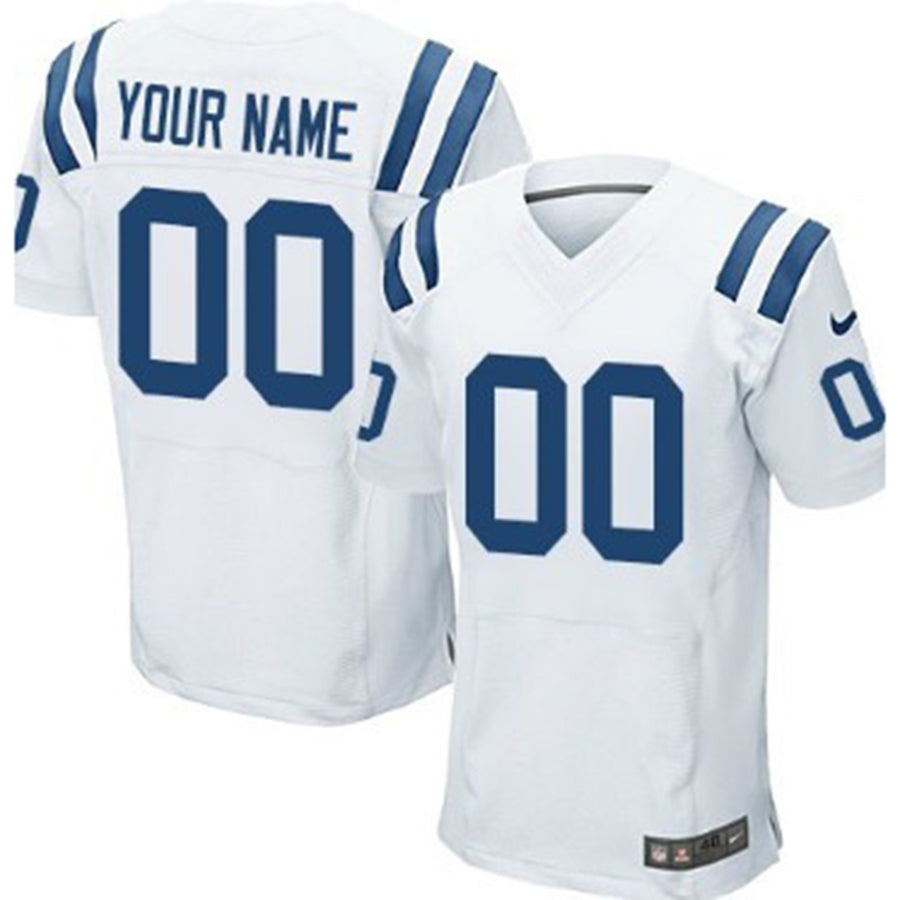 Custom White IND Football Shirt Top