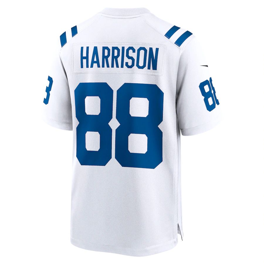 Custom #88 White IND Football Shirt Top