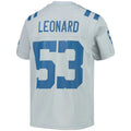 Custom #53 Gray IND Football Shirt Top