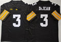 Custom #3 Black College Shirt Top
