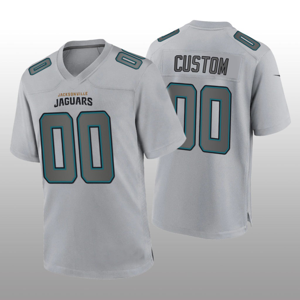 Custom Gray JAX Football Shirt Top