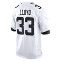 Custom #33 White JAX Football Shirt Top