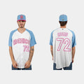 Custom #72 White 2023 Baseball Shirt Top