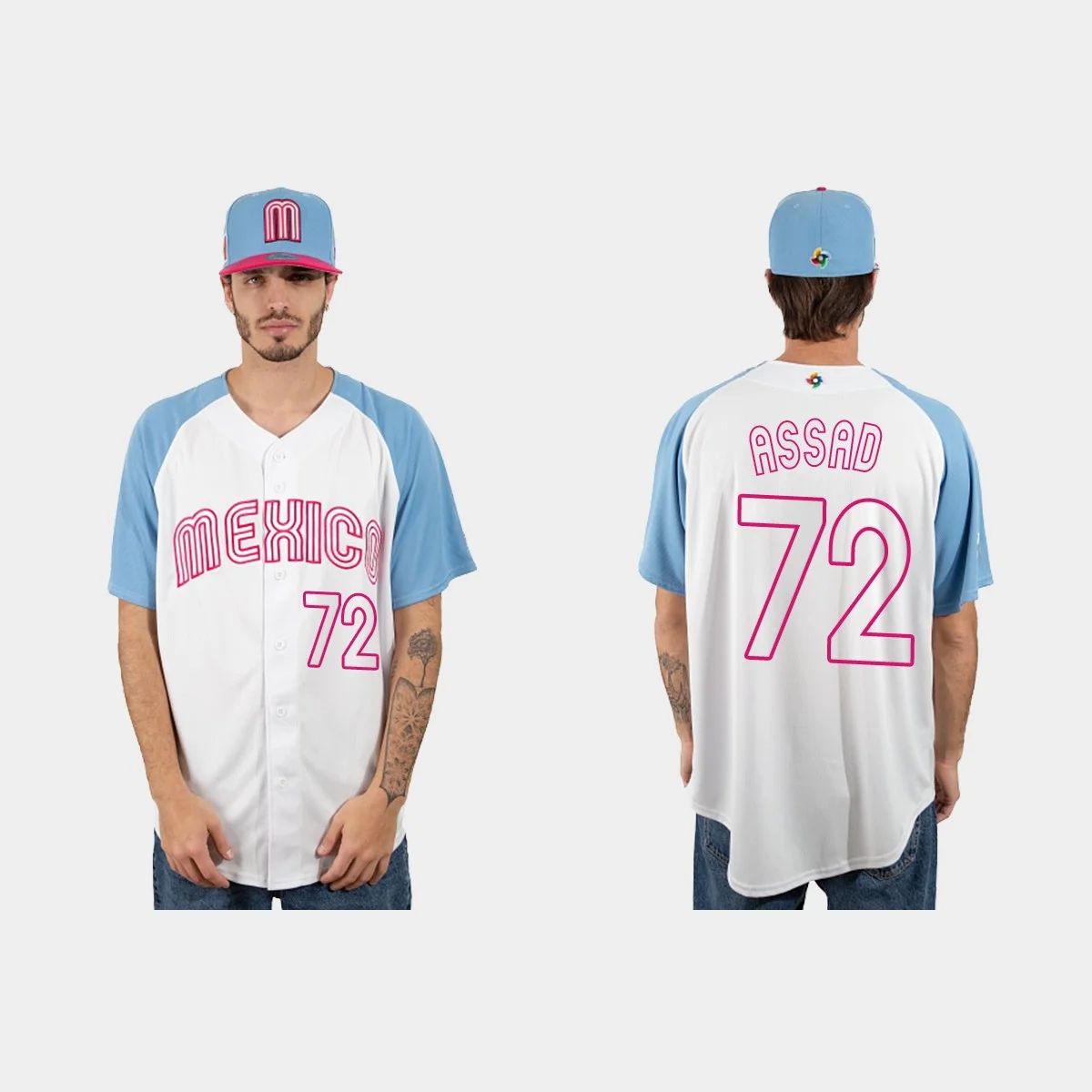 Custom #72 White 2023 Baseball Shirt Top