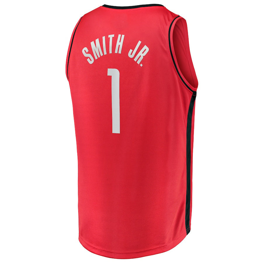 Custom #1 Red 2022 HOU Basketball Shirt Top