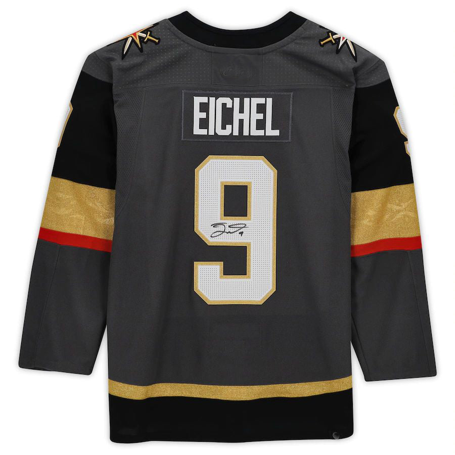 Custom #9 Gray VGK Hockey Shirt Top