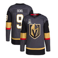 Custom #9 Gray 2023 Stanley Cup VGK Hockey Shirt Top