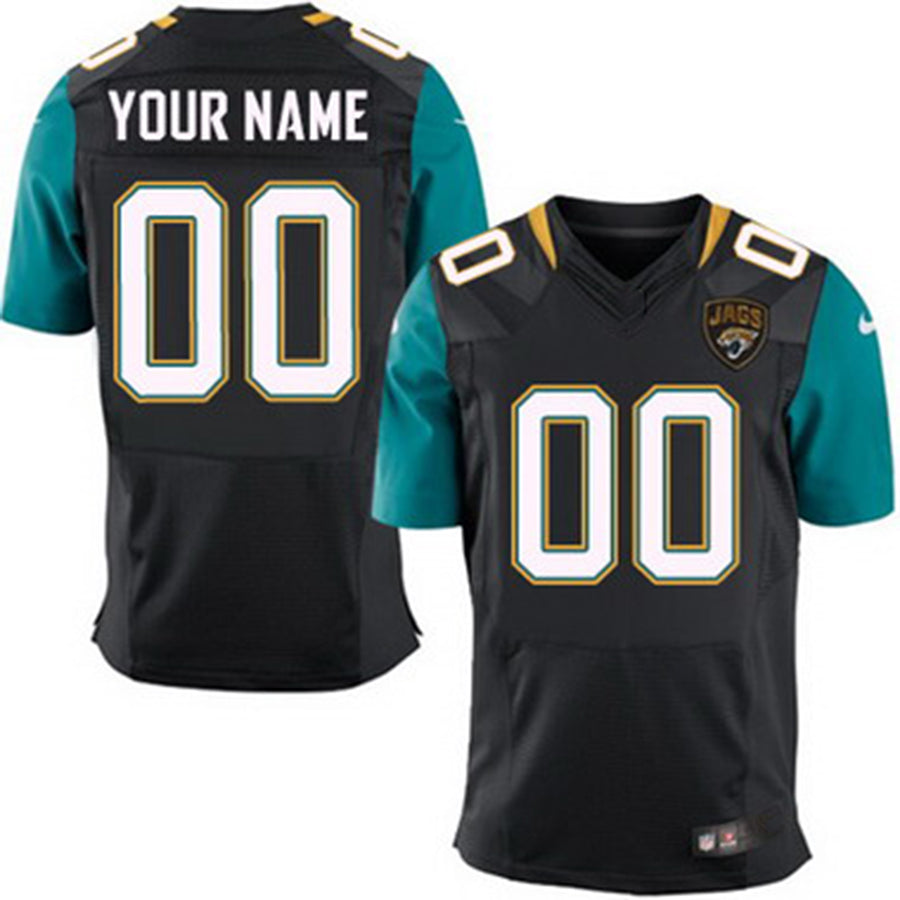 Custom Black 2013 JAX Football Shirt Top