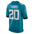 Custom #20 Teal JAX Football Shirt Top