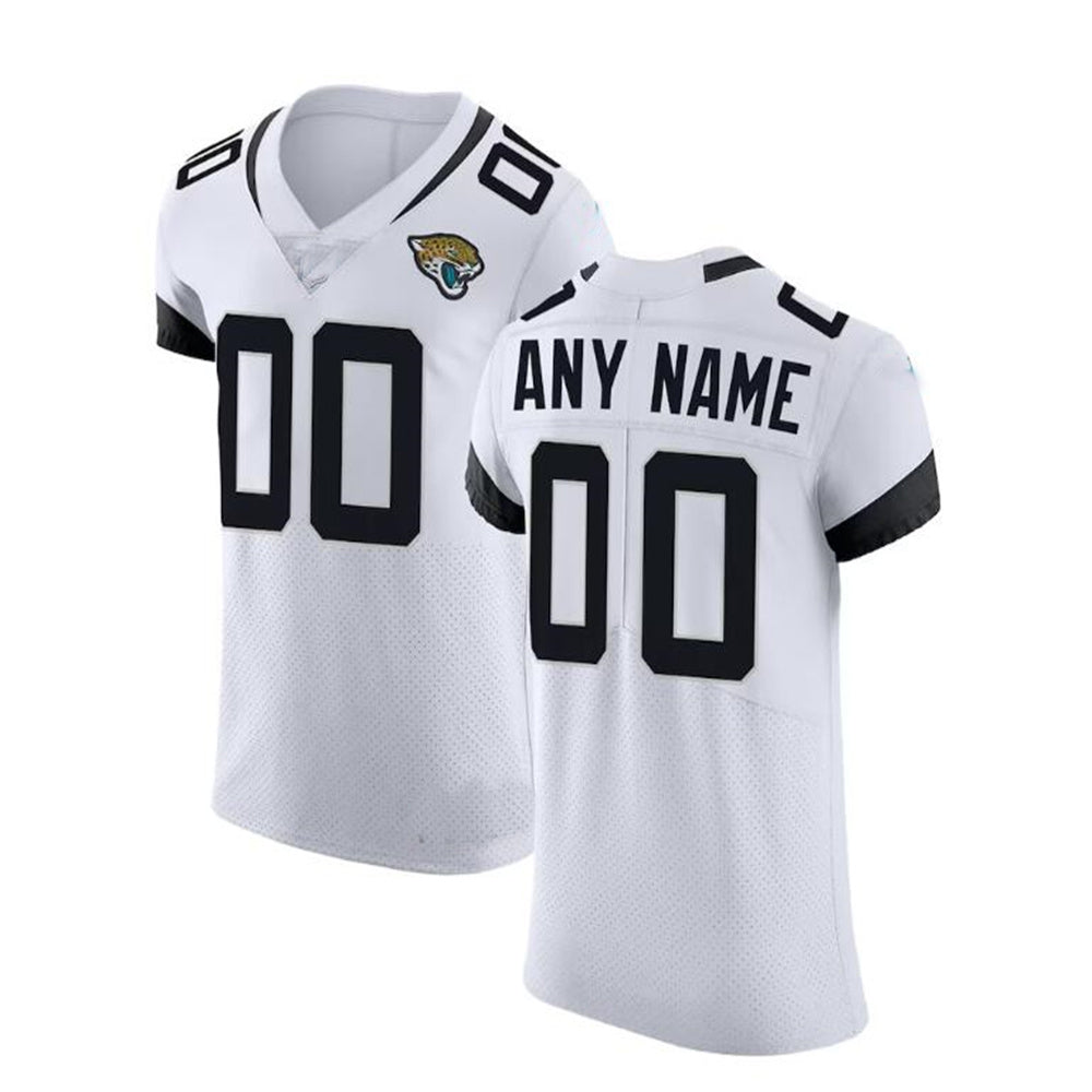 Custom White JAX Football Shirt Top