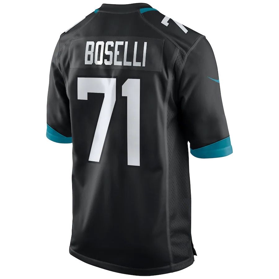 Custom #71 Black JAX Football Shirt Top