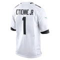 Custom #1 White JAX Football Shirt Top