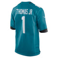 Custom #1 Teal 2024 JAX Football Shirt Top
