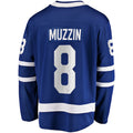 Custom #8 Blue TOR Hockey Shirt Top