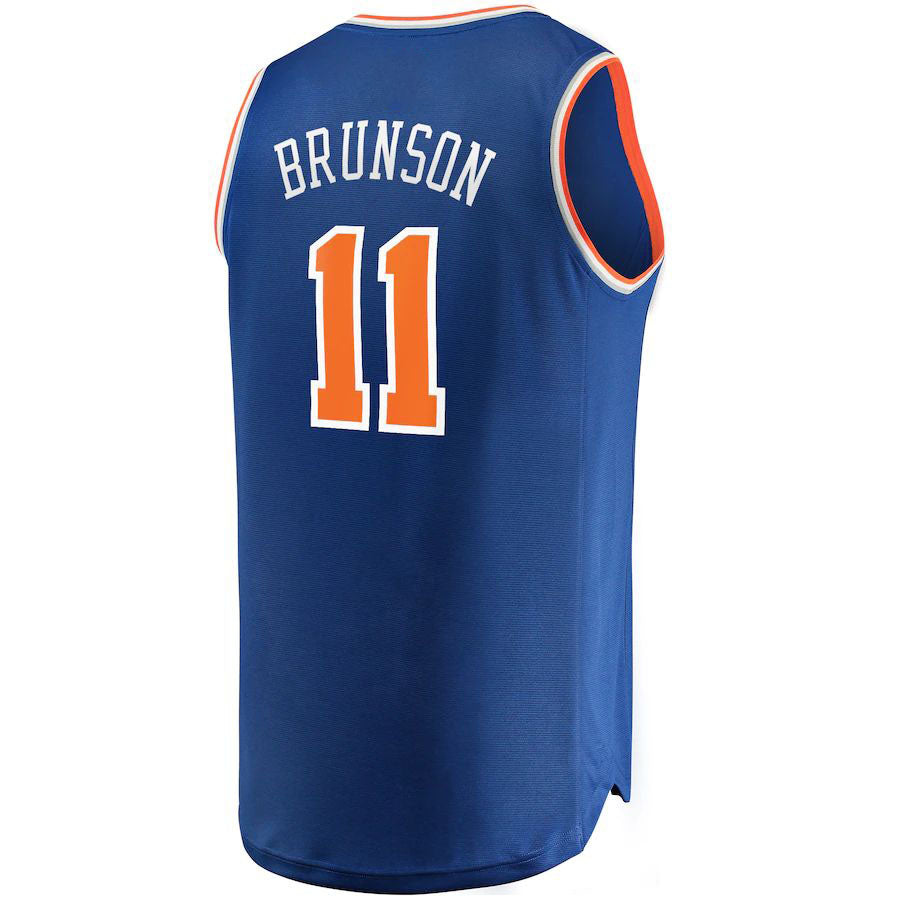 Custom #11 Blue NYK Basketball Shirt Top