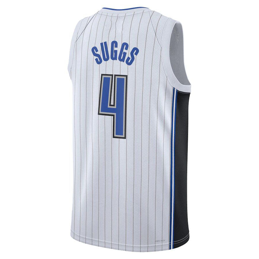 Custom #4 White 2022 ORL Basketball Shirt Top