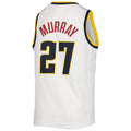 Custom #27 White 2020 DEN Basketball Shirt Top